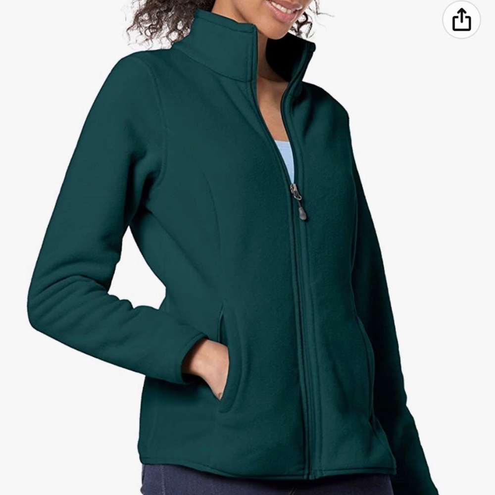 Amazon Essentials Women's Soft Fleece jacket Sz M